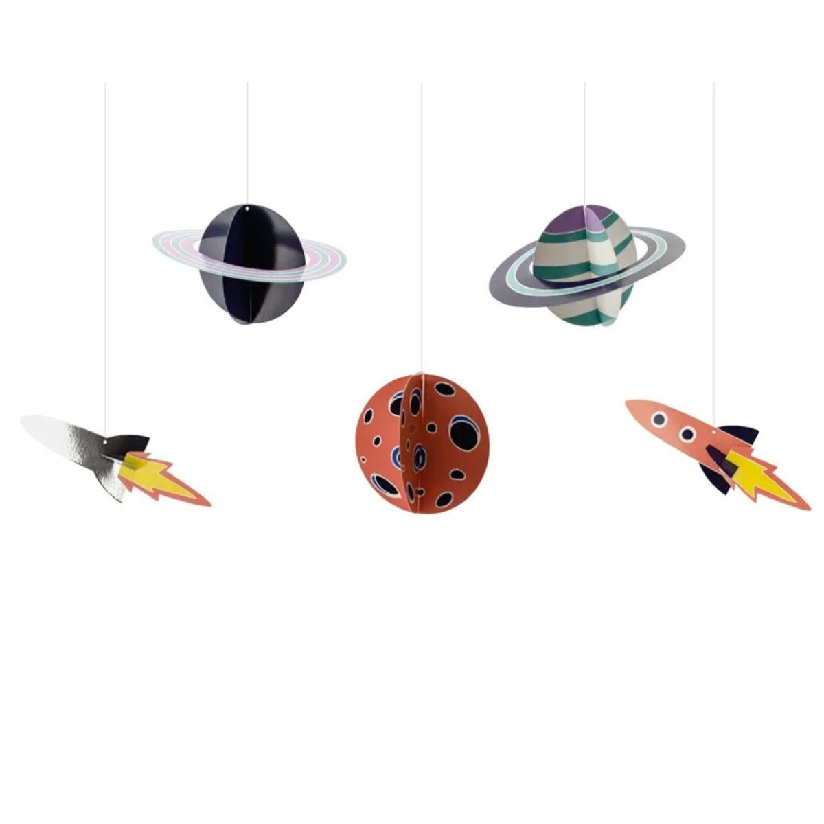 Pack Fiesta Espacial – Decoración + Vajilla - NAROSA SWEET PARTY