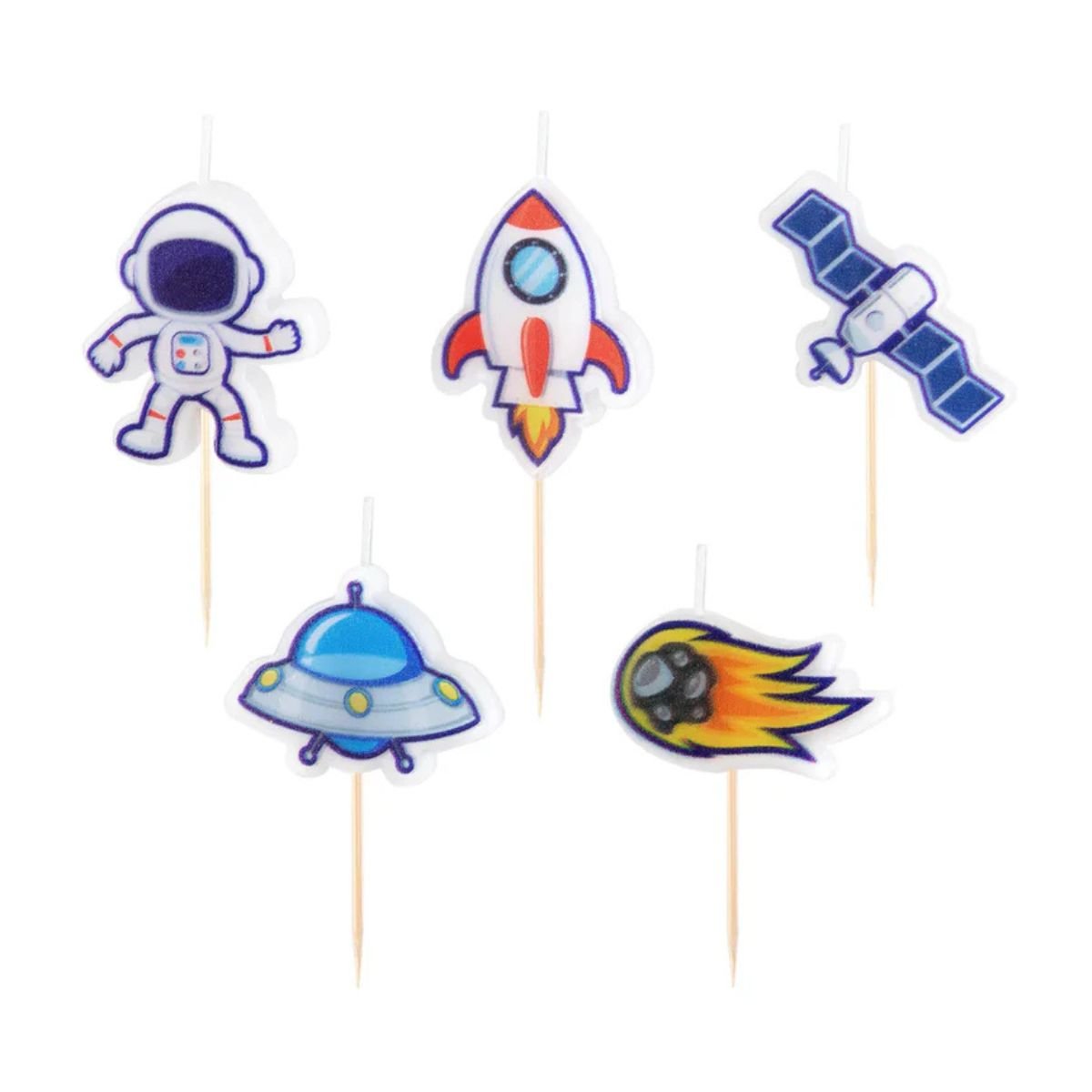 Pack Fiesta Espacial – Decoración + Vajilla - NAROSA SWEET PARTY