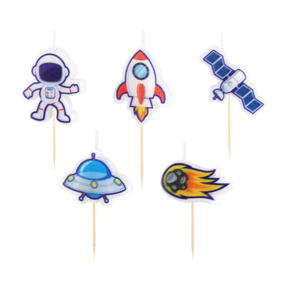 Pack Fiesta Espacial – Decoración + Vajilla - NAROSA SWEET PARTY