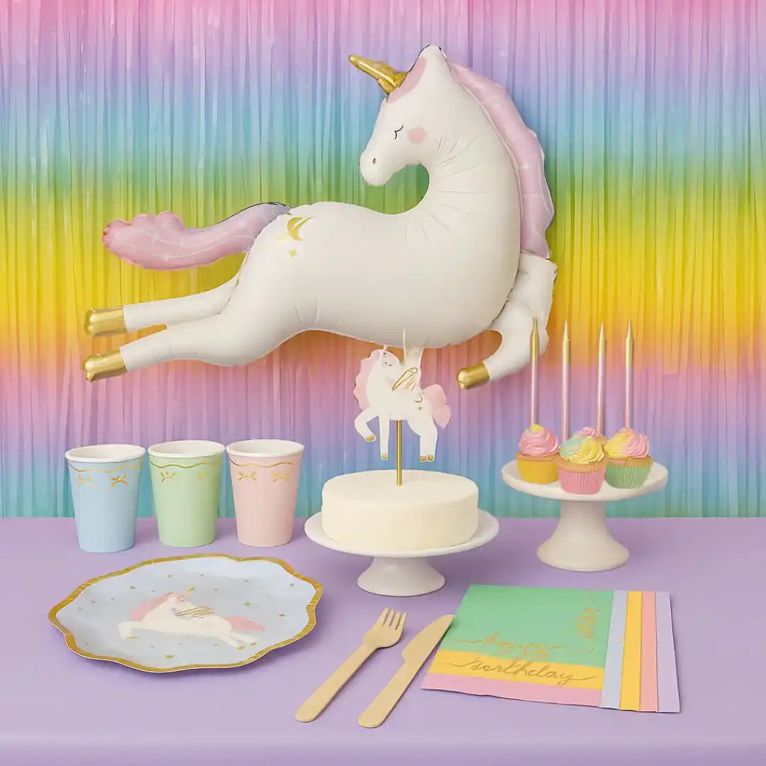 Pack Fiesta Unicornio – Decoración y Menaje Cumpleaños - NAROSA SWEET PARTY