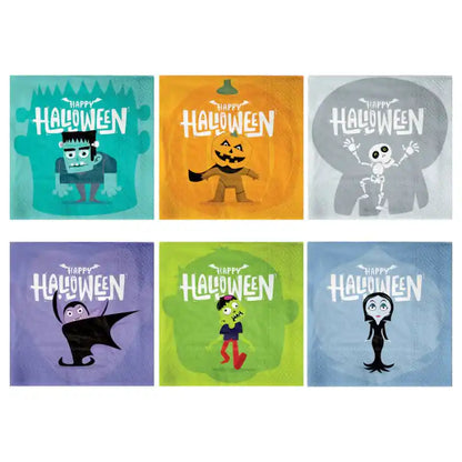 Pack Halloween Monsters – Menaje, Globos y Guirnalda - Narosa Sweet Party Barcelona