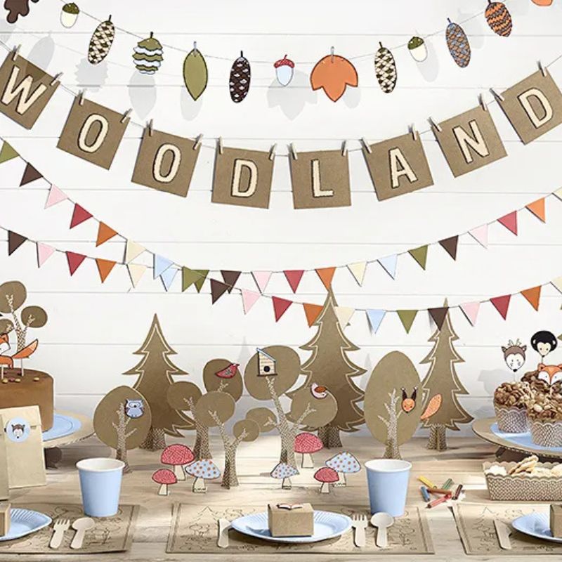 Pinzas de madera natural 3,5 cm (pack 10 uds) - NAROSA SWEET PARTY