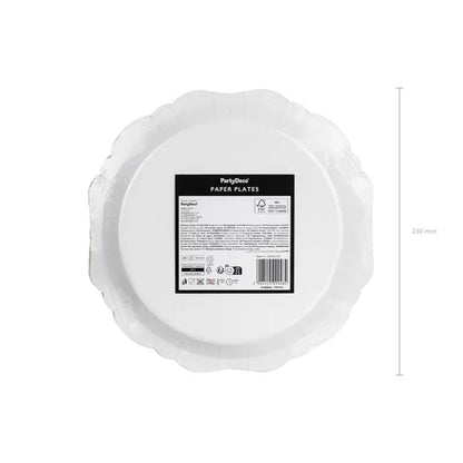 Platos Halloween con Araña Dorada – 23 cm (6 uds.) - NAROSA SWEET PARTY