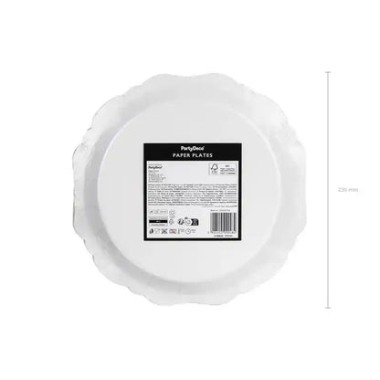 Platos Halloween con Araña Dorada – 23 cm (6 uds.) - NAROSA SWEET PARTY