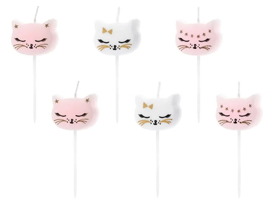 Cat Birthday Candles