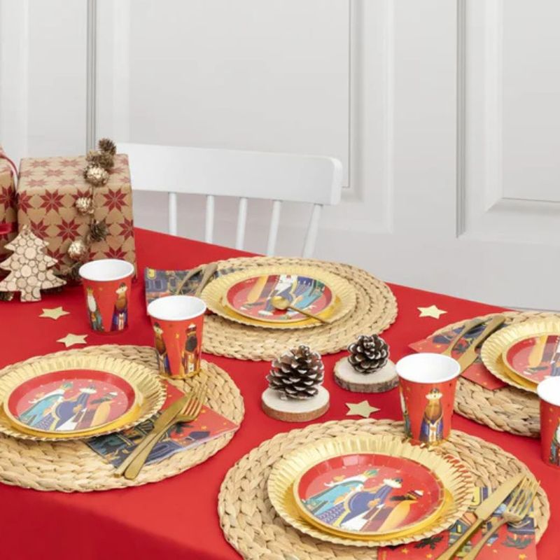 Pack de 30 servilletas navideñas 33 x 33 cm