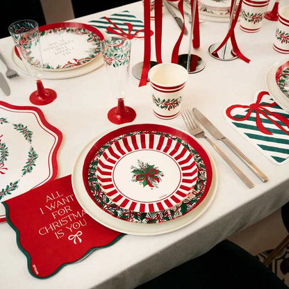 Servilletas de Papel All I Want For Christmas 33 x 33 cm (20 uds) – Rojo - NAROSA SWEET PARTY