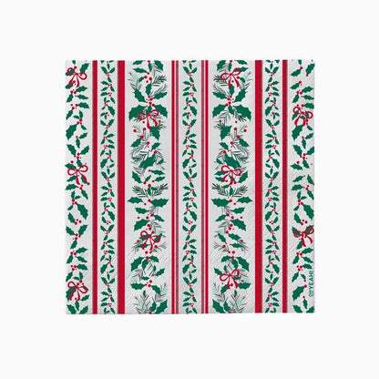Servilletas de Papel Navidad Acebo 33 x 33 cm (30 uds) - NAROSA SWEET PARTY