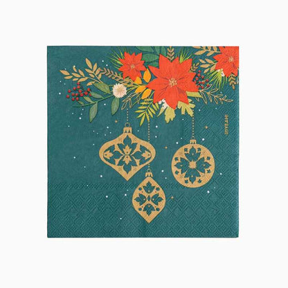 Servilletas de Papel Navidad Tradicional 33 x 33 cm (30 uds) - NAROSA SWEET PARTY