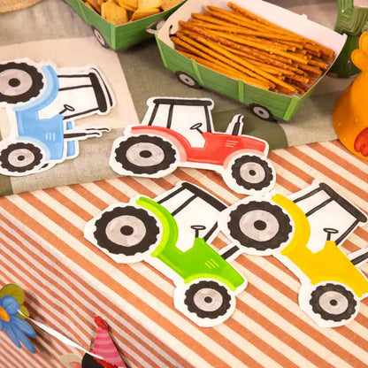 Servilletas Granja 32x32 cm – Pack 12 uds - NAROSA SWEET PARTY