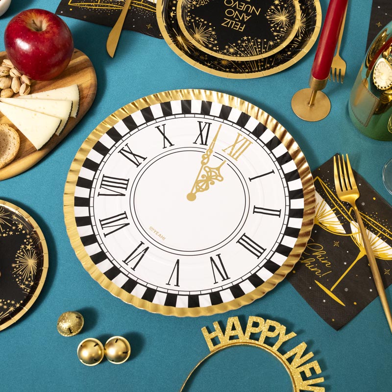 Servilletas Papel Nochevieja Chin Chin Feliz Año Nuevo 33×33 cm | Pack 30 - NAROSA SWEET PARTY