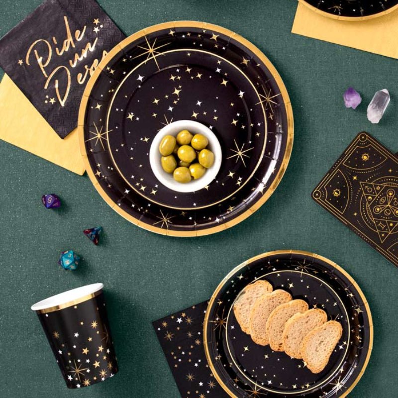 Servilletas Papel Nochevieja Pide un Deseo Destellos 25×25 cm | Pack 30 - NAROSA SWEET PARTY