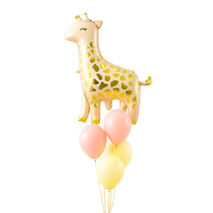 Set Bouquet de Globos con Helio de Animales de la Selva – Cumpleaños 1 Año - NAROSA SWEET PARTY