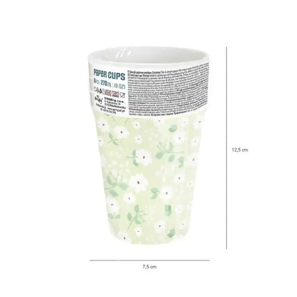 Vasos de Papel Pradera 270 ml – Pack 6 uds - NAROSA SWEET PARTY