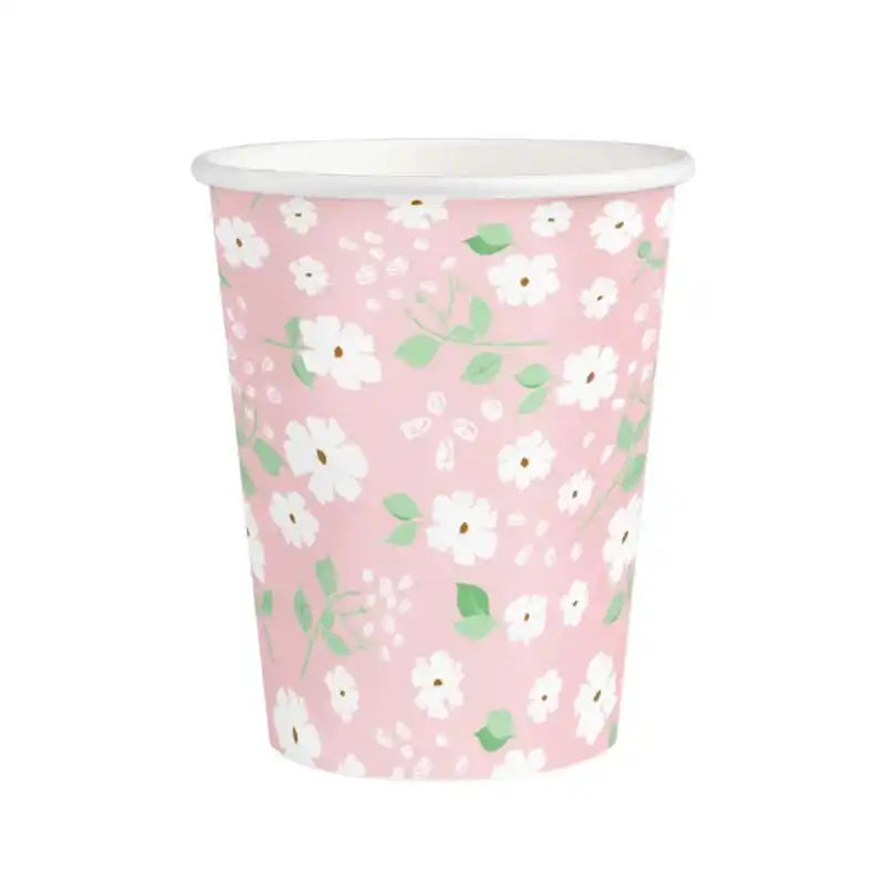 Vasos de Papel Pradera 270 ml – Pack 6 uds - NAROSA SWEET PARTY
