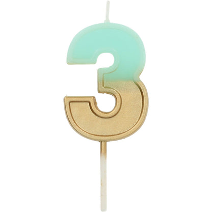 Espelmes d'aniversari Space entre 2-3cm.